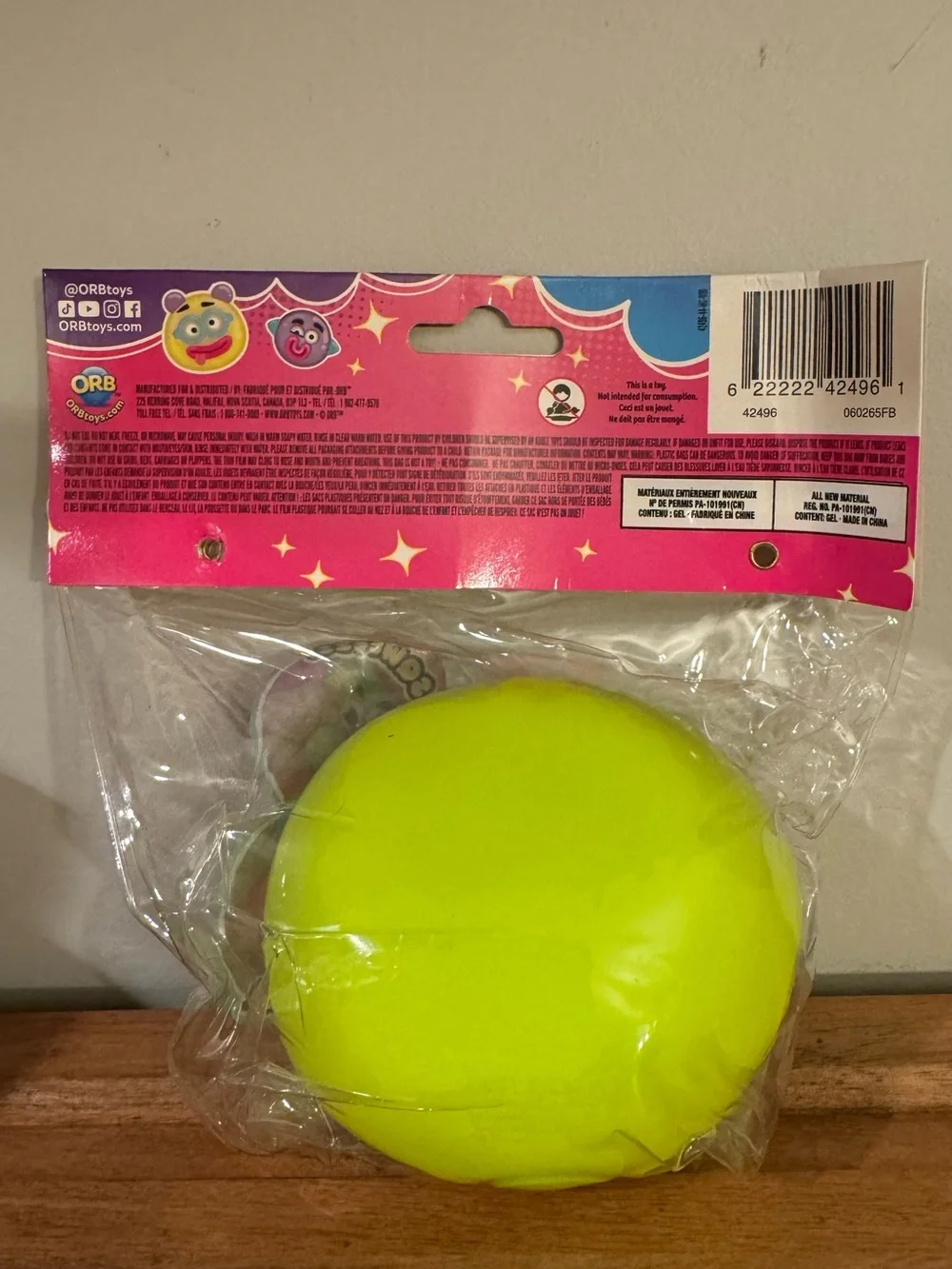 ORB Curiosities Smushers Squeeze - Green Face